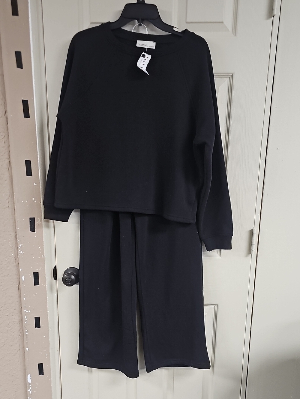 Black Two-Piece  Set